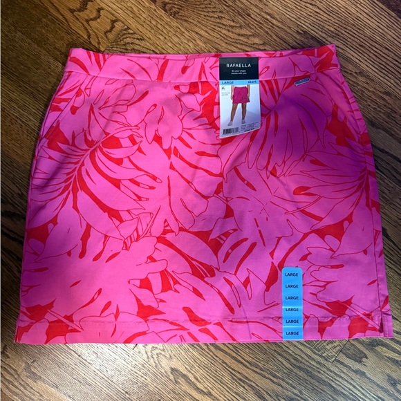 Rafaella Pants - NWT tropical print skort